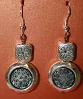 PENDIENTES ALUMINIO FILIGRANA